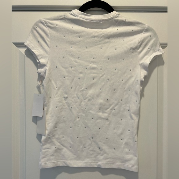 Good American CRYSTAL BABY TEE - Picture 7 of 8